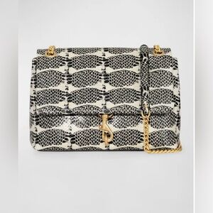 Rebecca Minkoff Black and White Shoulder Bag